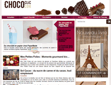 Tablet Screenshot of chococlic.com